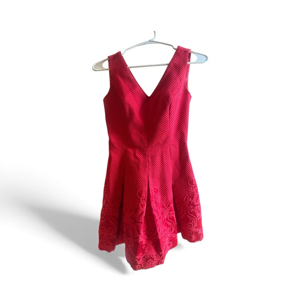 Forever New Red Sleeveless Dress